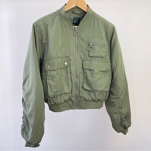 Wild Fable Sage Green Quilted Jacket Size L